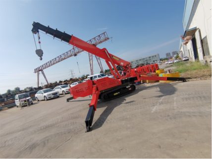 crawler spider crane