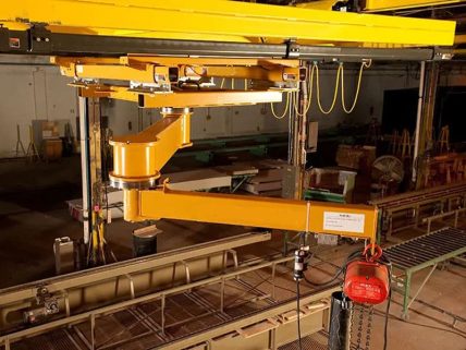 Articulating-jib-crane-factory